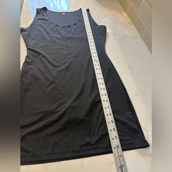 Spanx black tank dress shapewear body shaper size XLarge - Picture 11 of 12